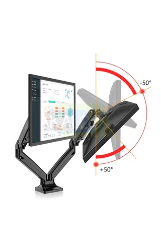 Ds110-2 ''17 -32" Aluminyum Monitör Tutucu Kol Amortisörlü Vesa