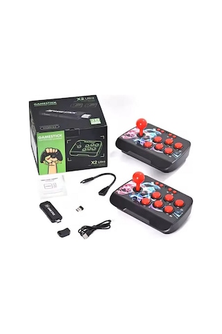 X2 Ultra Gamestick Ve 02 Arcade Joystick 64gb 20000 Oyun