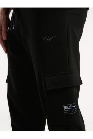 Ever Essentials Regular Siyah Erkek Kargo Cepli Jogger Siyah