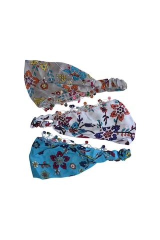 Bandana Paraşüt Model Lastikli 3 Lü Kahverengi