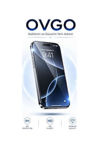 Pro Tempered Glass Cam Ekran 16 Pro İle Uyumlu Ekran - Şeffaf
