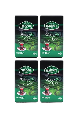 Nurdem Çay Rize Çayı 4 x 1 KG Nurdem Çay Rize Çayı 4 x 1 KG