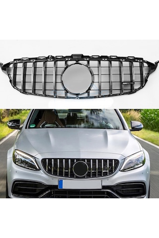 Mercedes W205 Gtr Amg Ön Panjur Izgara 2015-2018 Arası