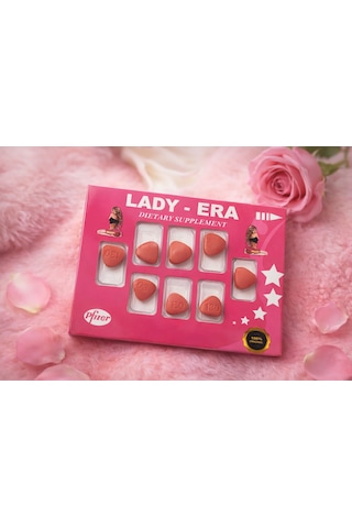 Bayanlara Özel Vitalite Ve Enerji Takviye 130 Mg Lady-e.r.a Formül 1 Kutu 8 Tablet