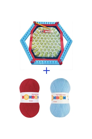 Lifmatik Lif Örme Seti Dokuma Tezgahı ve Lif İpi S8