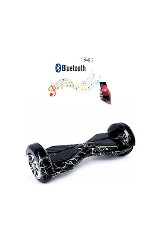 Citymate Smart Balance Elektrikli Kaykay Hoverboard 8.5 İnch Akıllı Denge Ledli Bluetooth Hoparlörlü D12