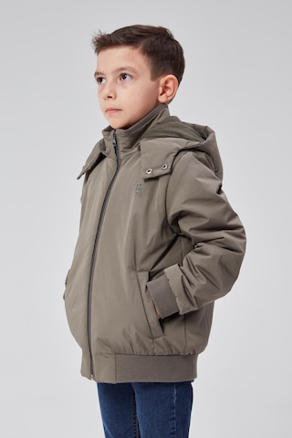Benitto Kids Erkek Çocuk Kapüşonlu Mevsimlik Ceket 51313 Haki