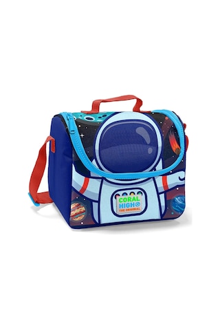 Coral High Mavi Astronot Baskılı Erkek Çocuk İlkokul Çanta Seti 23824