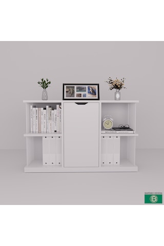 Kitaplık, Dosyalık Çok Amaçlı Açık Raflı Dolap