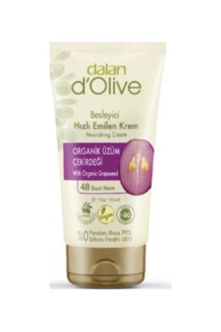 Dalan D Olive Organik Üzüm Çekirdeği Bakım Kremi 300 ML + Dalan Üzüm Çekirdeği Bakım Kremi 60 ML