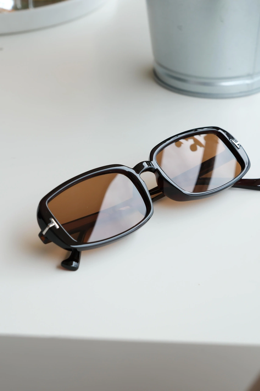 Royal Eyewear Re1005 Kahverengi Güneş Gözlüğü Siyah - Mavi