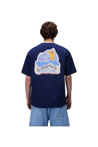 P0a4g2fb2q1-r Napapijri S-fluorıte Ss Erkek T-shirt Lacivert P0a4g2fb2q1-r Lacivert