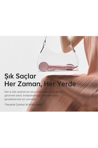 Laifen Mini Saç Kurutma Makinesi - Pembe