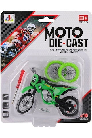 Kzl-ds927 Motorsiklet Dıy Tornavidalı 1:18 -kızılkaya Oyuncak