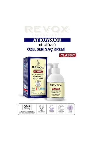Revox At Kuyruğu Bitkisi Özlü Saç Bakım Kremi 250 ML