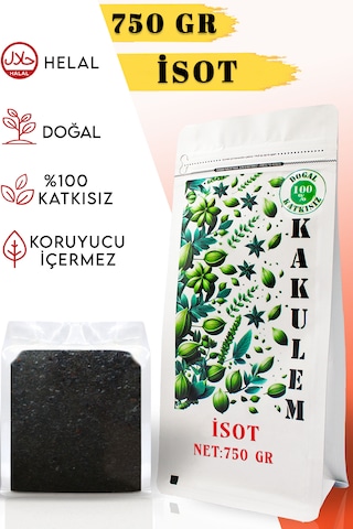 Kakulem Güneşte Kurutulmuş Yerli İsot Biberi 750 G