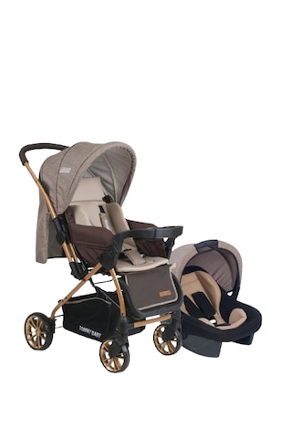 Tommybaby TB-980 Gold Travel Sistem Bebek Arabası Puset