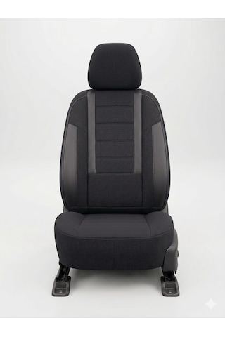 Veloce Siyah Serisi Renault Symbol Koltuk Kılıfı Tam Set
