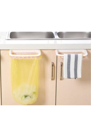 2 Adet Mutfak Banyo Tezgah Üstü Portatif Çöp Poşeti Tutma Dolap K Diğer