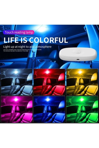 Cbtx Global Ms-032 10-led Ses Kontrollü Araç Okuma Işığı Manyetik Usb Ortam Işığı