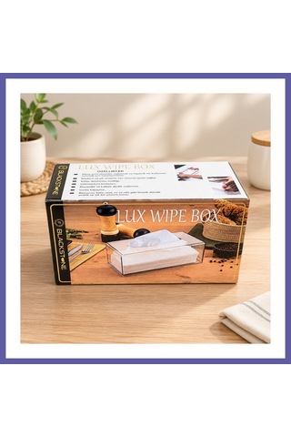 Bezos Lux Wipe Box Peçetelik Nıda Çok Renkli
