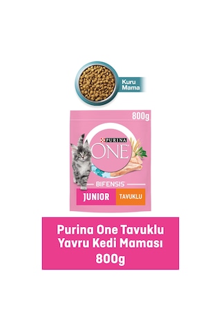 Purina One Junior Tavuklu Yavru Kedi Maması 800 G