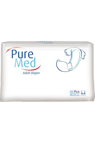 Puremed Belbantlı Yetişkin Hasta Bezi Medium 85x125 Cm 60 Adet