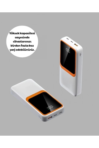 10000 Mah Taşınabilir Şarj Cihazı Hızlı Şarj, Hafif Ve Dayanıklı Tasarım Çok Renkli