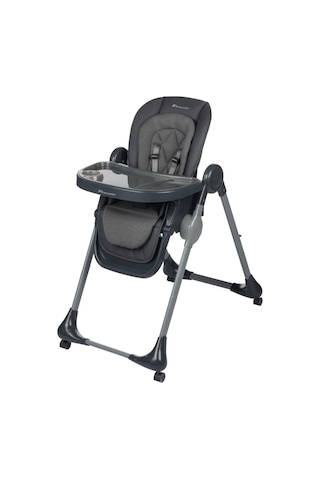 Bebeconfort Olea Katlanabilir Tekerlekli Mama Sandalyesi Mineral Graphite