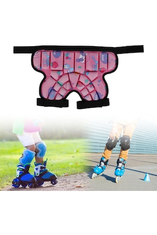 Suntek Çocuklar Için Yastıklı Kalça Koruyucu Şort Pembe Pembe