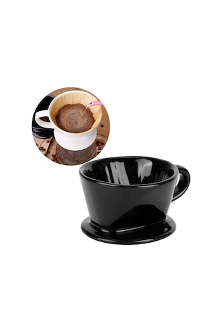 Seramik El Damla Kahve Filtreli Fincan Kahve Makinesi Damlatıcı Aksesuarı Ev Kahve Dükkanı İçin