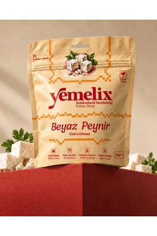 Yemelix Dondurularak Kurutulmuş Çeçil Peyniri 50 G Freeze Dried Çıtır %100 Çeçil Peyniri, Yüksek Proteinli Katkısız Atıştırmalık
