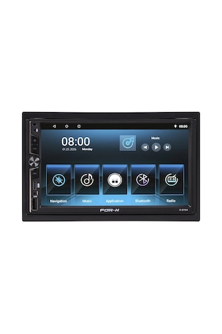 For-x Android Teyp 7 4 Ram 64 Hafıza - Android Double Multimedya For-x X-970a Universal Double