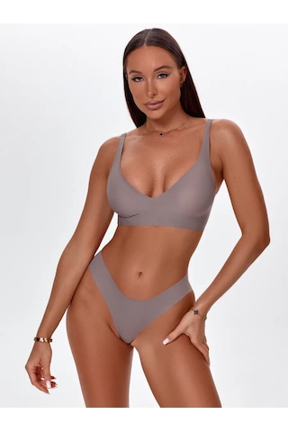 Astores Dikişsiz Sütyen, Balensiz, Push-up'sız Üst 436489045 Gri