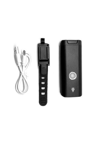 Forte Gt 400 Lümen Bisiklet Ön Farı Xbyc 6125 Usb Şarjlı Siyah