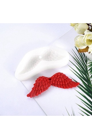 Fastbuy Silikon Kalıp İle Çikolata Kek Yapımı, Mum Oyun Hamuru İçin Dekoratif Beyaz Ürün Beyaz