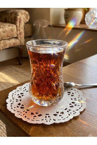 Mucit Home Dantel Görünümlü Bardak Altlık Sunum Kağıdı 100 Lü Beyaz