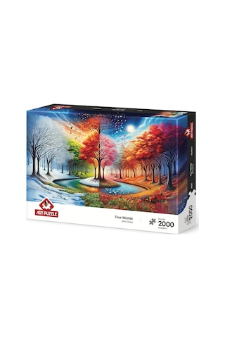 Art Puzzle Dört Dünya 2000 Parça Puzzle