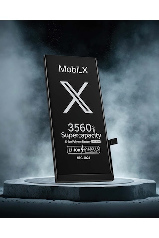 Mobilx Apple Uyumlu iPhone  8 Plus Batarya Pil Süper Yüksek Kapasiteli Güçlendirilmiş 3560 Mah