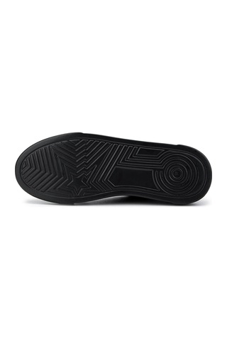 Tamer Tanca Kadın Hakiki Deri Siyah Sneakers & Spor Ayakkabı 937 5022-156 Bn Ayk Sk24-25 Syh Fltr/syh Tas Siyah Taşlı Siyah