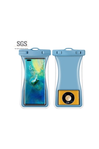 Mufunye Genel Cihazlar İçin Tpu Su Geçirmez Telefon Kılıfı - Havalandırıcı Fonksiyonlu, Dokunmatik Ekran Desteği, Makaron Pembe Rengi