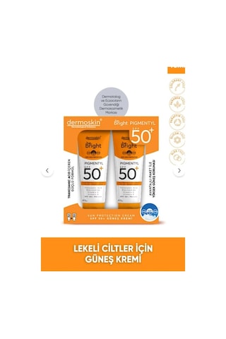 Dermoskin Pigmentyl Sun Protection Cream SPF50+ 2 x 75 ML