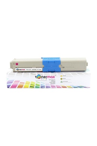 Tonermax Oki C301 / C321 / Mc342 44973542 Uyumlu Toner Kırmızı