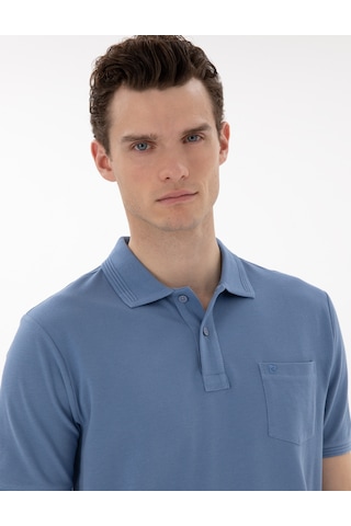 Pierre Cardin Erkek Mavi Tişört Basic 50302538-vr036 Mavi