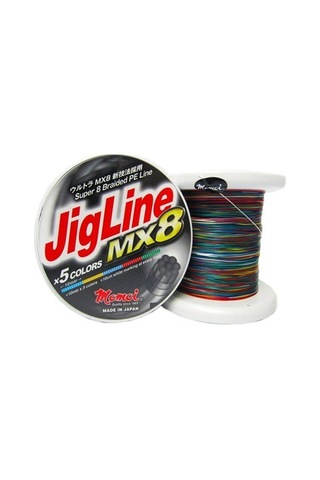 Momoi Jigline Mx8 0.30mm 500mt. Multicolor İp Misina
