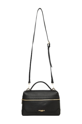 D28 Black Portföy Çantası Kadın Ivette M Piumelli Milano Bag D28 Black