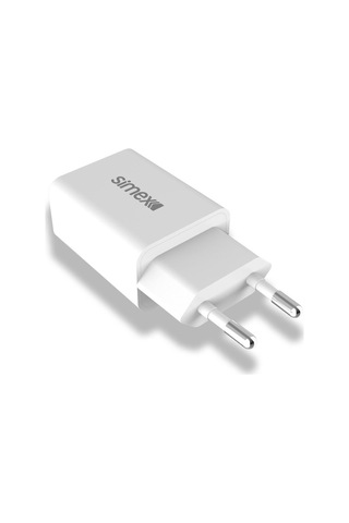 Simex Universal Type-C Sarj Seti SPS-03 Optimus 2in1 2400 mAh Beyaz
