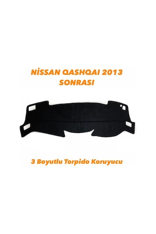 NİSSAN QASHQAI 3BOYUTLU HALI TORPİDO KORUYUCU