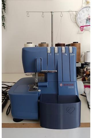 Singer Overlok Makinesi S0235 - S0230 Için Çöp Kutusu Atık Fire K