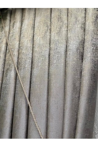 Nivemeshome Pera V-5401 1/3 Sık Pileli Fon Perde Apm Vizon